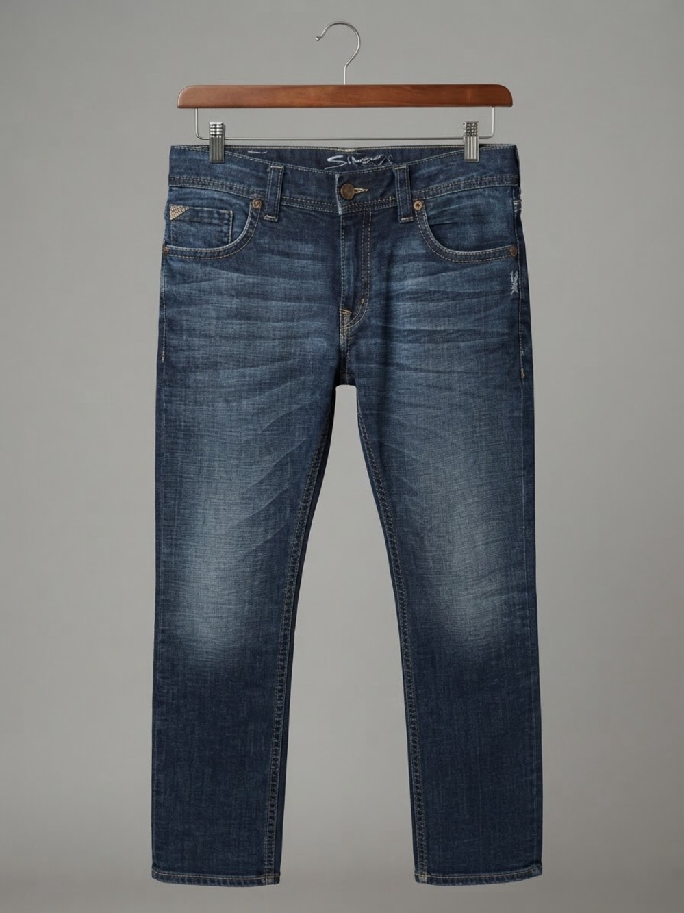 Silver Jeans Co. Allan Slim Fit Straight Leg Jeans.